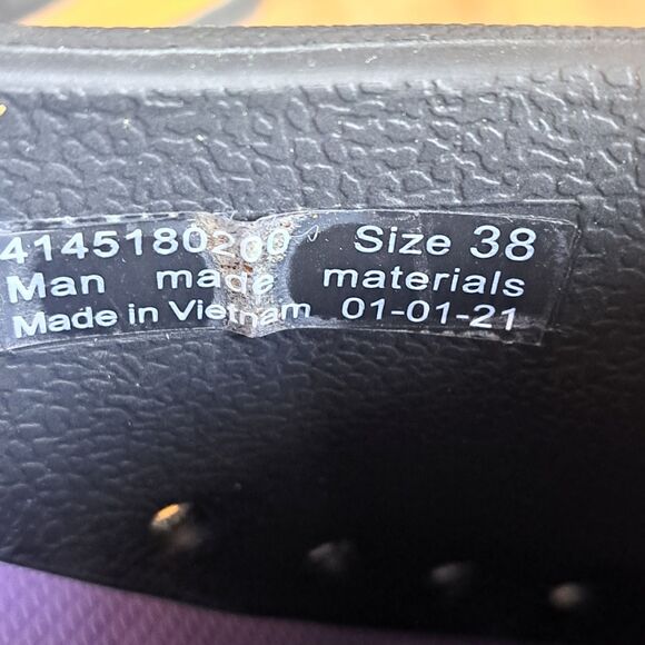 Dansko Kane Clogs Slip On Women Size 38 8 Black Lightweight Outdoor Gardening - Picture 6 of 10